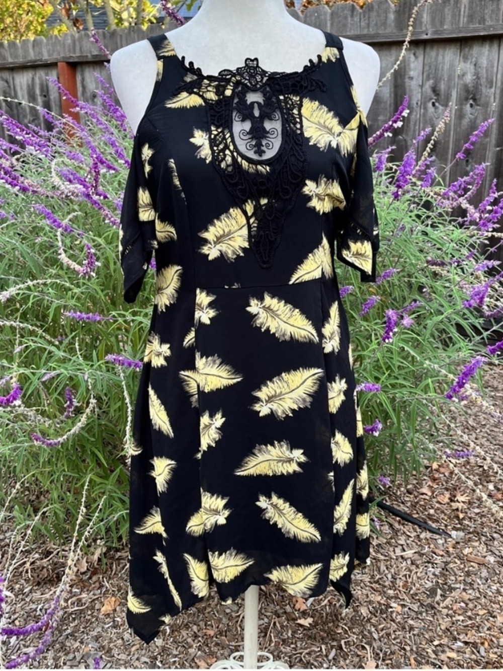 Beauty and the Beast Mirror Mirror Feather Dress by Disney - Size Medium - Picture 2 of 14